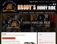 Tablet Screenshot of brodysbuddyride.org